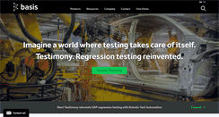 Desktop Screenshot of basistechnologies.com